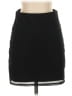 BCBGeneration Solid Black Casual Skirt Size S - photo 1