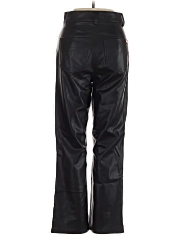 Zara Faux Leather Pants (view 2)