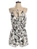Sage 100% Polyester Paisley Ivory Romper Size S - photo 1
