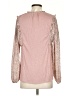 Left Coast by Dolan Pink Long Sleeve Blouse Size S - photo 2