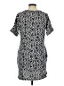 Dee Elly Graphic Gray Casual Dress Size M - photo 2