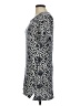 Dee Elly Graphic Gray Casual Dress Size M - photo 5