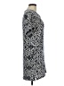 Dee Elly Graphic Gray Casual Dress Size M - photo 4