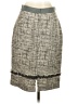 Yoana Baraschi 100% Polyester Tweed Gray Formal Skirt Size 4 - photo 2