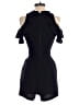 Topshop 100% Polyester Black Blue Romper Size 2 - photo 2