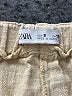 Zara Yellow Cargo Pants Size 9 - photo 3