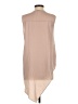 BCBGMAXAZRIA 100% Polyester Tan Sleeveless Blouse Size XS - photo 2