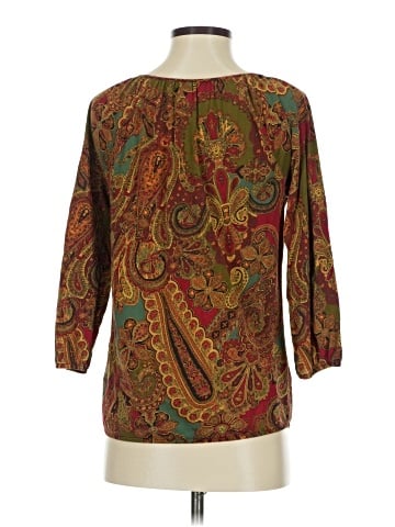 Lauren by Ralph Lauren 3/4 Sleeve Blouse (view 2)
