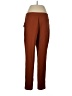 Bar III 100% Polyester Solid Brown Casual Pants Size 10 - photo 2