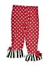 Rare Editions Polka Dots Red Leggings 12-18 MO / 18 MO - photo 1