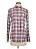 J.Crew Plaid Brown Long Sleeve Button-Down Shirt Size 4 - photo 1