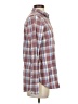 J.Crew Plaid Brown Long Sleeve Button-Down Shirt Size 4 - photo 4