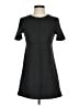 Zara Solid Gray Casual Dress Size S - photo 1