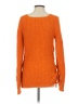Venus 100% Acrylic Orange Pullover Sweater Size S - photo 2