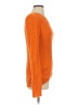 Venus 100% Acrylic Orange Pullover Sweater Size S - photo 4