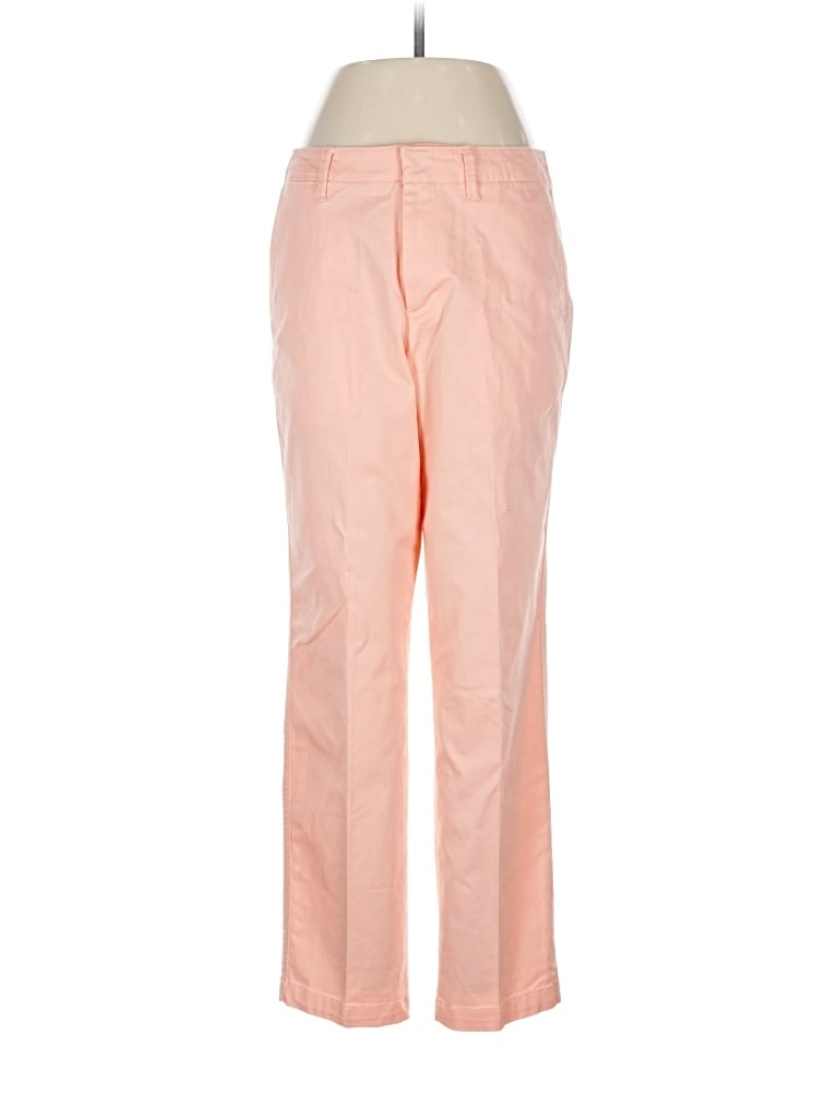 Pre-owned Lands' End Casual Pants In Pink