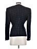 Jones New York 100% Wool Plaid Blue Wool Blazer Size 4 - photo 2