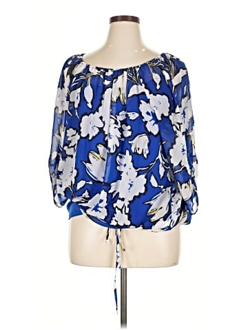Daisy Fuentes 3/4 Sleeve Blouse (view 1)