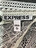 Express 100% Rayon White Casual Dress Size L - photo 7
