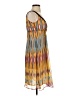 Tory Burch 100% Silk Graphic Brown Casual Dress Size 2 - photo 4