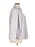 Foxcroft 100% Polyester Stripes Purple Long Sleeve Blouse Size 16W - photo 4