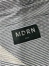 MDRN Chevron-herringbone Gray Long Sleeve Button-Down Shirt Size XS - photo 7