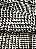 Unbranded 100% Polyester Houndstooth Gray Coat Size S - photo 6