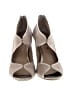Ann Taylor 100% Leather Ivory Tan Heels Size 7 1/2 - photo 2