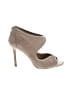 Ann Taylor 100% Leather Ivory Tan Heels Size 7 1/2 - photo 1