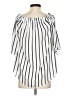 rue21 100% Polyester Silver 3/4 Sleeve Blouse Size S - photo 2
