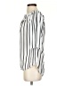rue21 100% Polyester Silver 3/4 Sleeve Blouse Size S - photo 5
