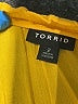 Torrid 100% Rayon Yellow Long Sleeve Blouse Size 2X Plus (2) - photo 4