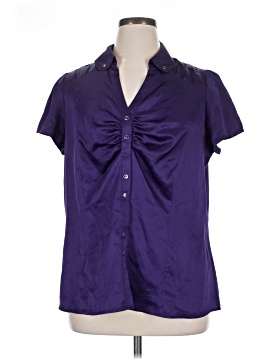 Worthington Short Sleeve Blouse