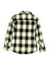 H&M 100% Cotton Plaid Green Long Sleeve Button-Down Shirt Size 12 - photo 2