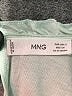MNG Green Sleeveless Blouse Size S - photo 7