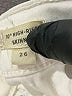 Madewell Chevron-herringbone Ivory Jeans Size 26 waist - photo 4