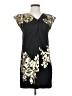 Tibi Graphic Black Cocktail Dress Size 0 - photo 1