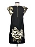 Tibi Graphic Black Cocktail Dress Size 0 - photo 2