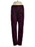Grane Paisley Purple Casual Pants Size XL - photo 1