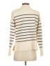 Zara Stripes Ivory Turtleneck Sweater Size XS - photo 2