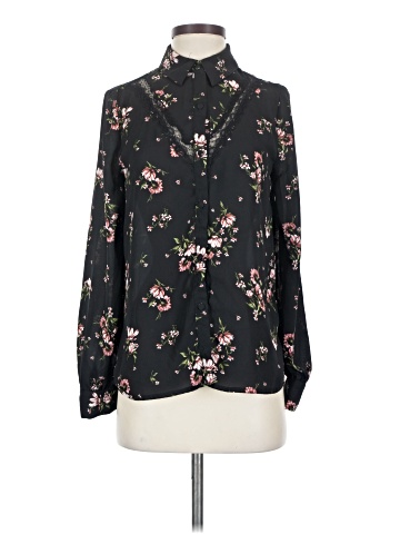 Just Fab Long Sleeve Blouse (view 1)