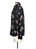 Just Fab 100% Polyester Floral Black Long Sleeve Blouse Size XS - photo 5