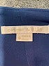 Cooper & Ella 100% Polyester Solid Blue Casual Dress Size S - photo 7