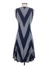 Max Studio Chevron-herringbone Gray Cocktail Dress Size S - photo 2