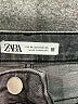 Zara Chevron-herringbone Gray Jeggings Size 2 - photo 4