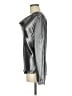 DioMi 100% Polyester Metallic Silver Long Sleeve Blouse Size M - photo 5