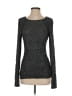 Catherine Malandrino Metallic Black Pullover Sweater Size S - photo 1