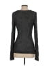 Catherine Malandrino Metallic Black Pullover Sweater Size S - photo 2