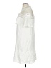 Express 100% Rayon White Casual Dress Size L - photo 5