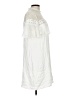 Express 100% Rayon White Casual Dress Size L - photo 4